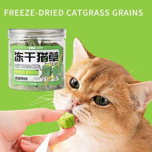 Freeze Dried Cat Grass Treats