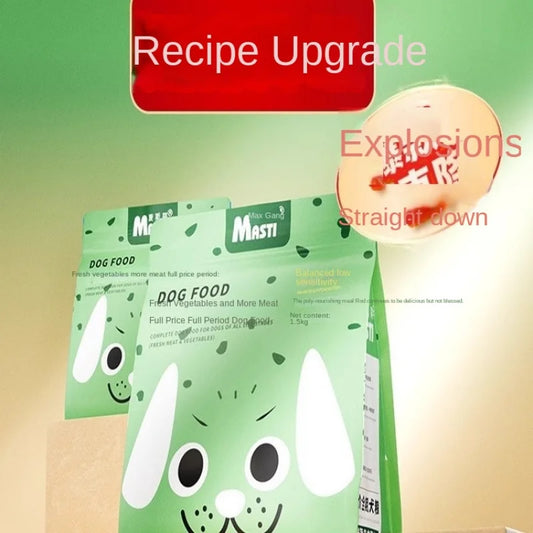 Fresh Vegetable Meat Dog Food