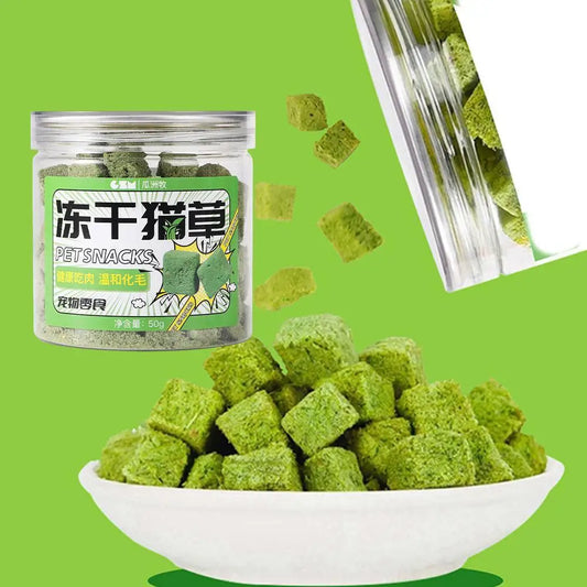 Freeze Dried Cat Grass Treats