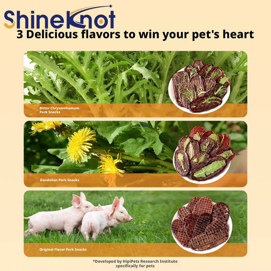 Dried Pig Treat Slices