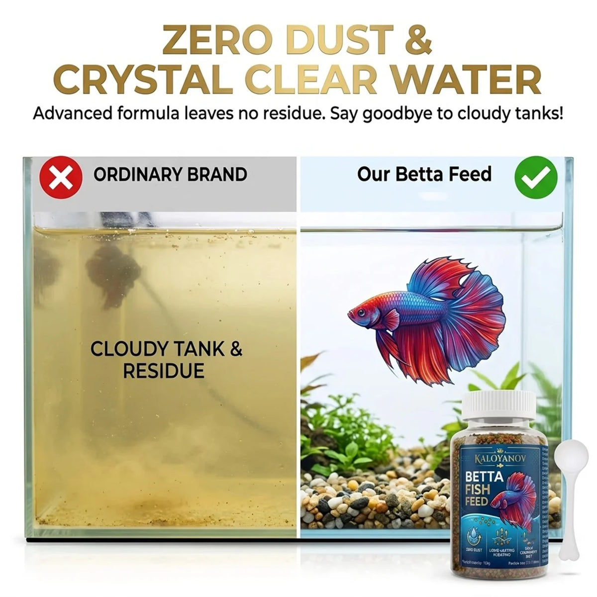 Betta Fish Floating Micro Pellets