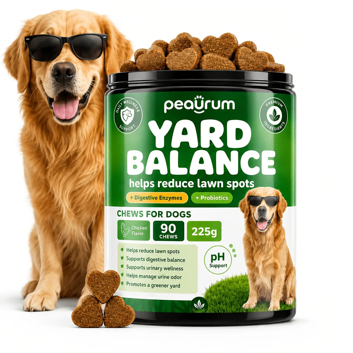 Dog Lawn Urine Neutralizer Tablets