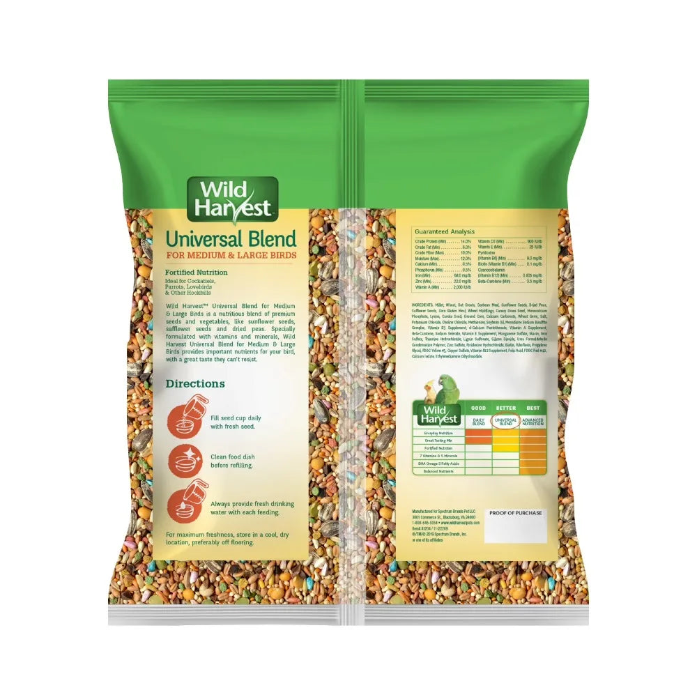 Premium Parrot Seed Food Blend