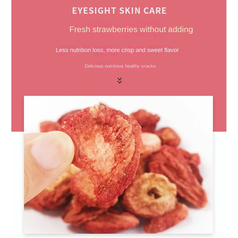 Freeze Dried Strawberry Pet Treats