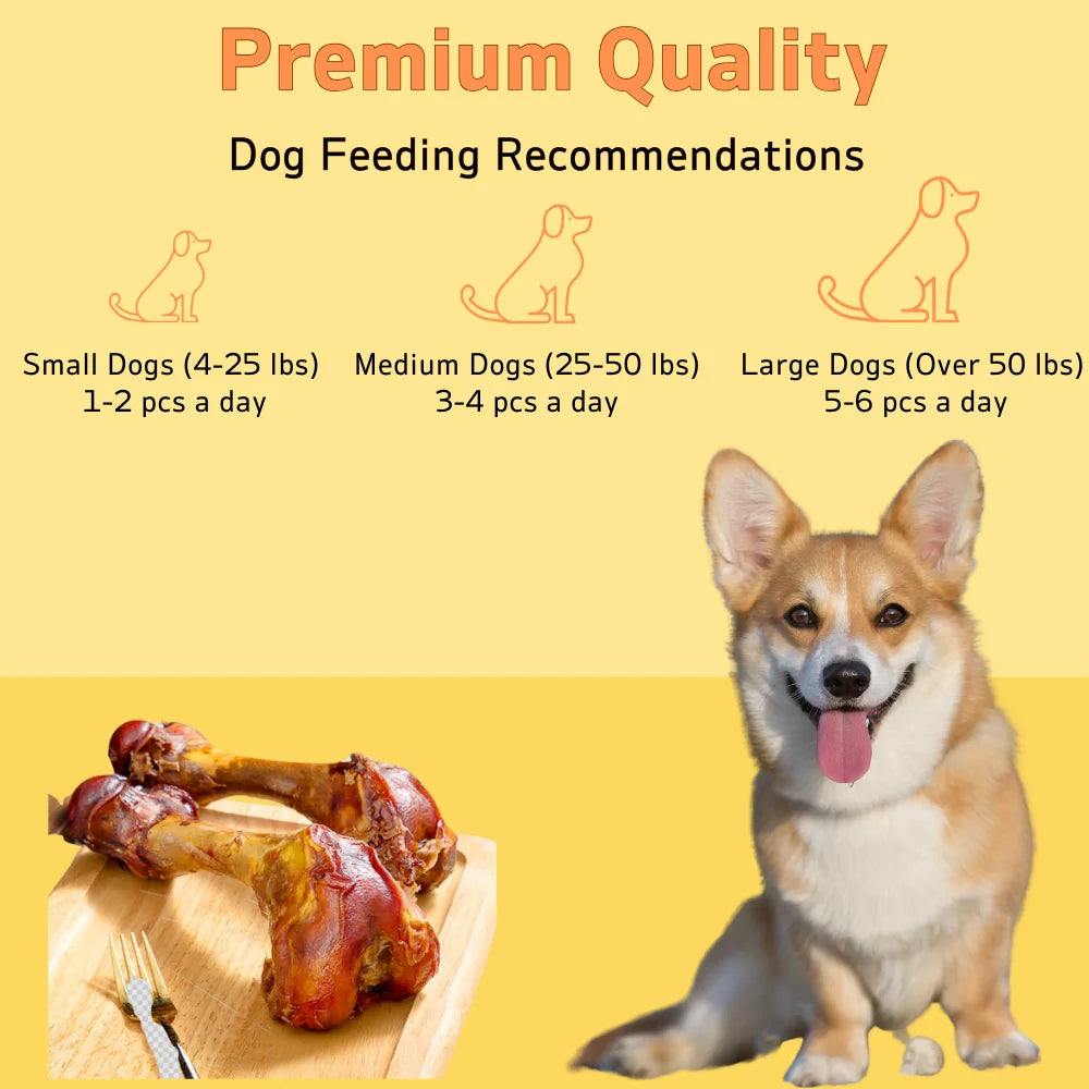 Natural Large Cow Bone Treat