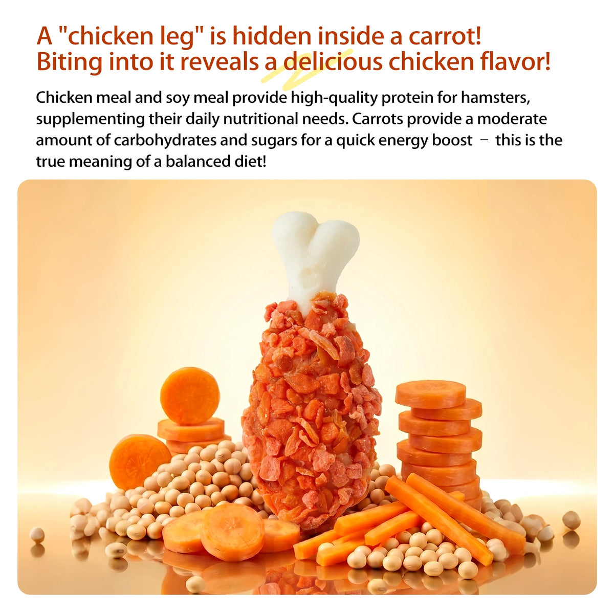Hamster Chicken Leg Chew Treats