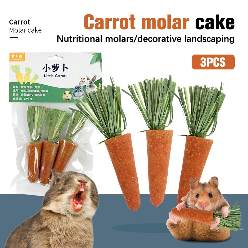 Natural Carrot Chew Toys