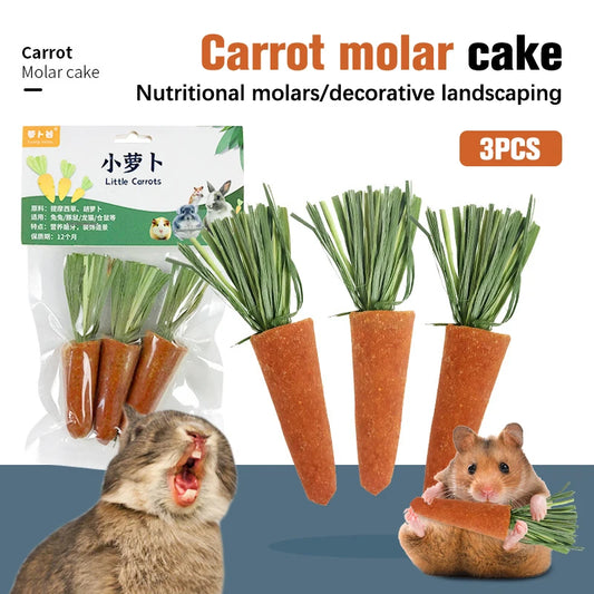 Natural Carrot Chew Toys