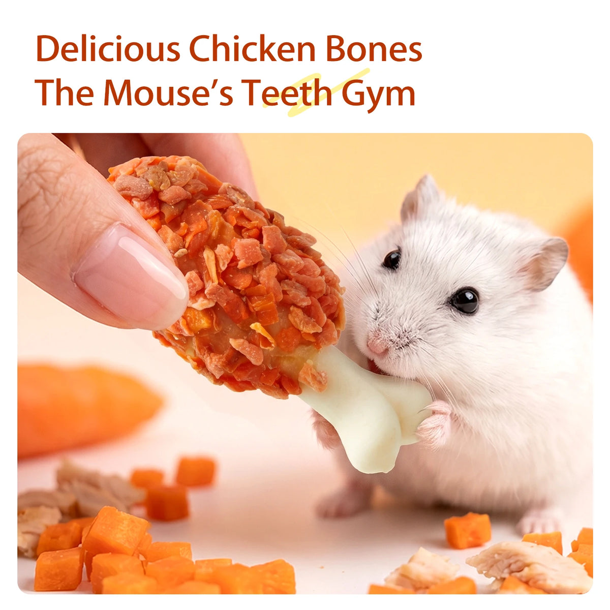 Hamster Chicken Leg Chew Treats