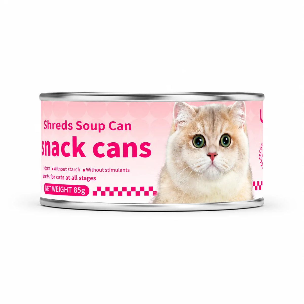 Wet Cat Food Soup Cans