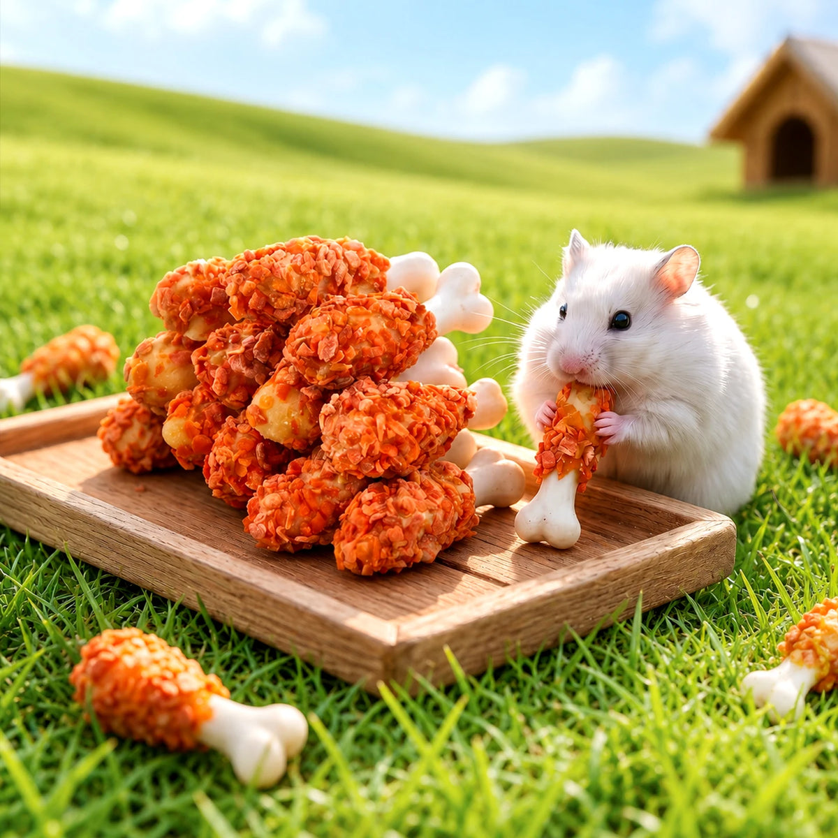 Hamster Chicken Leg Chew Treats