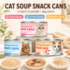 Wet Cat Food Soup Cans
