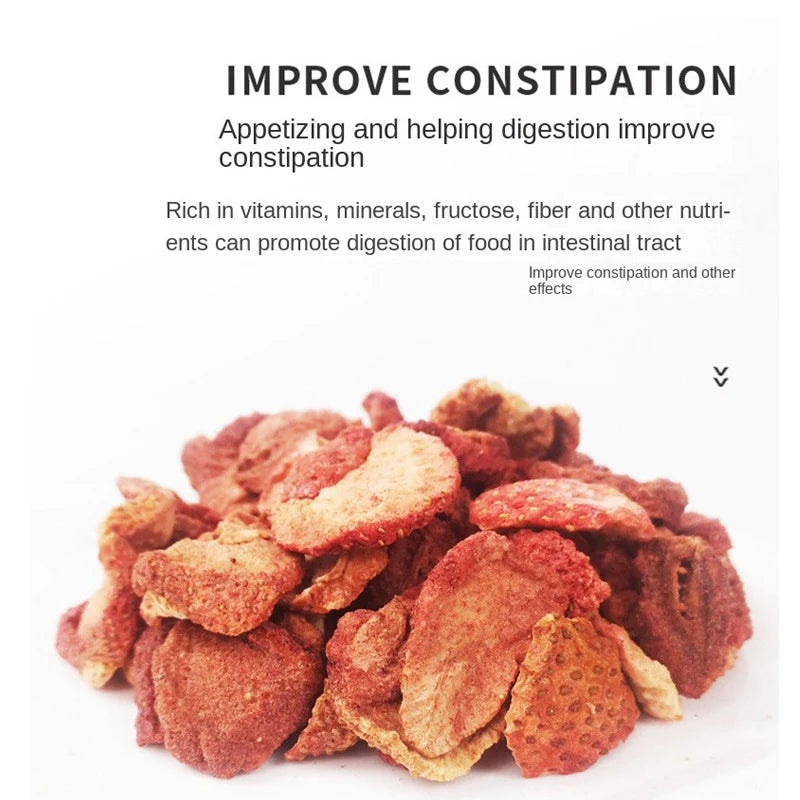 Freeze Dried Strawberry Pet Treats