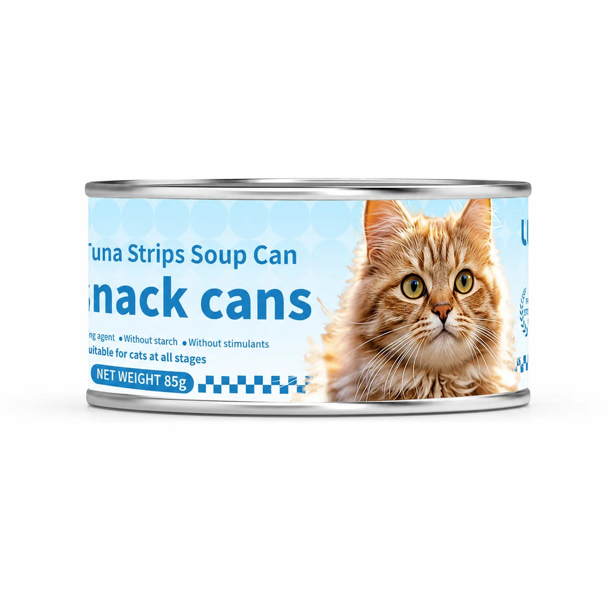 Wet Cat Food Soup Cans