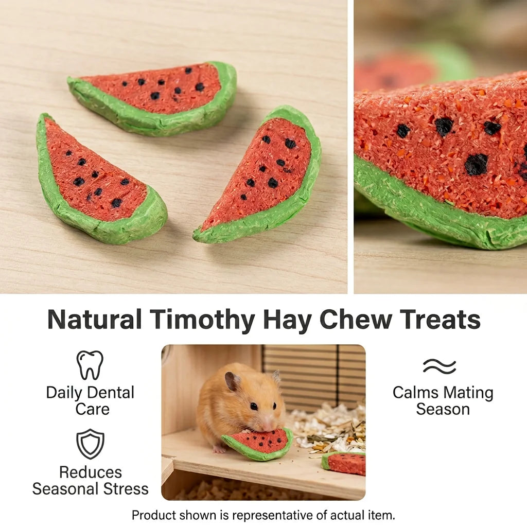 Hamster Timothy Hay Carrot Chews