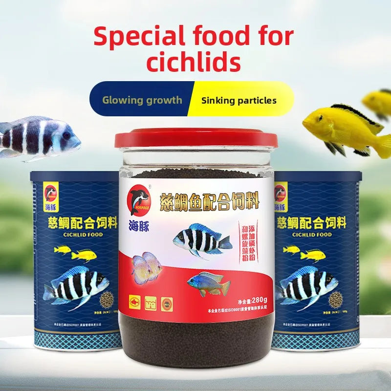 African Cichlid Sinking Food Pellets