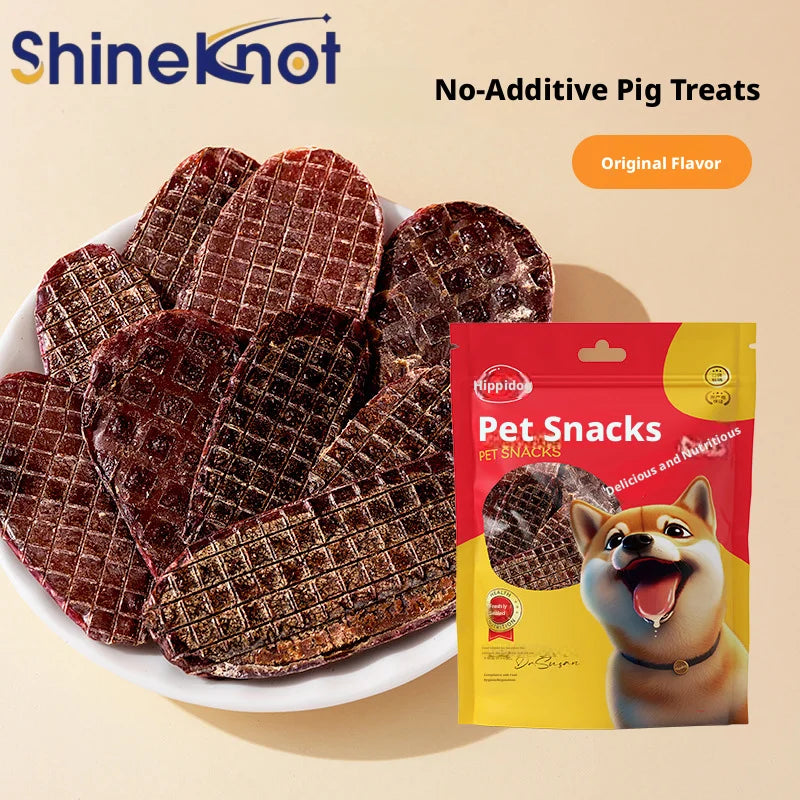 Dried Pig Treat Slices