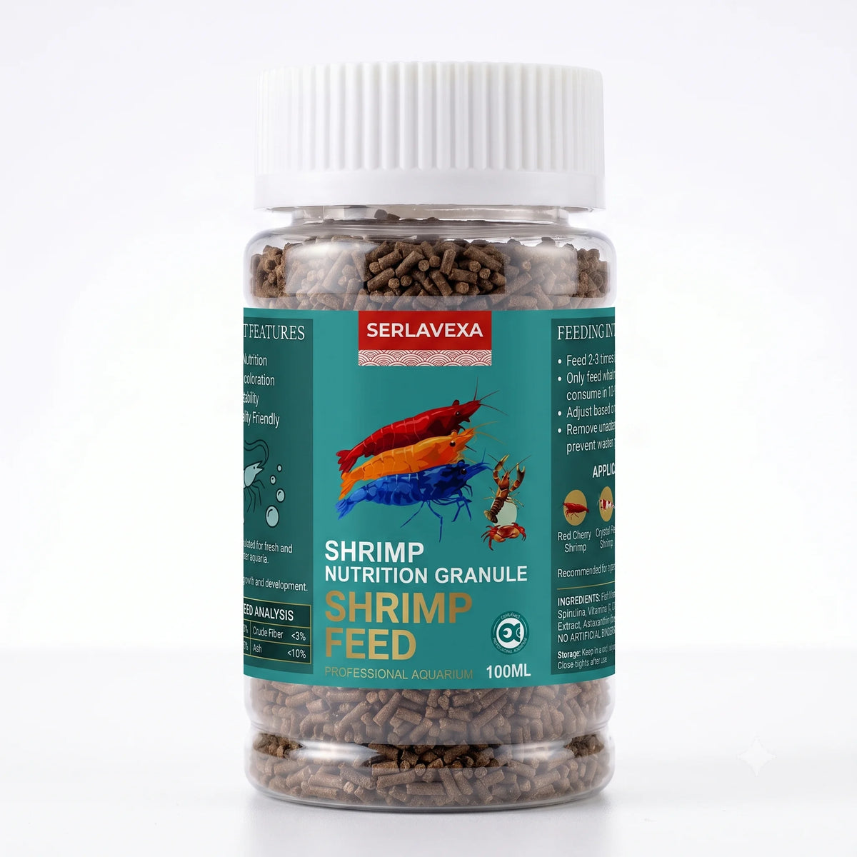 Premium Shrimp Nutrition Granules