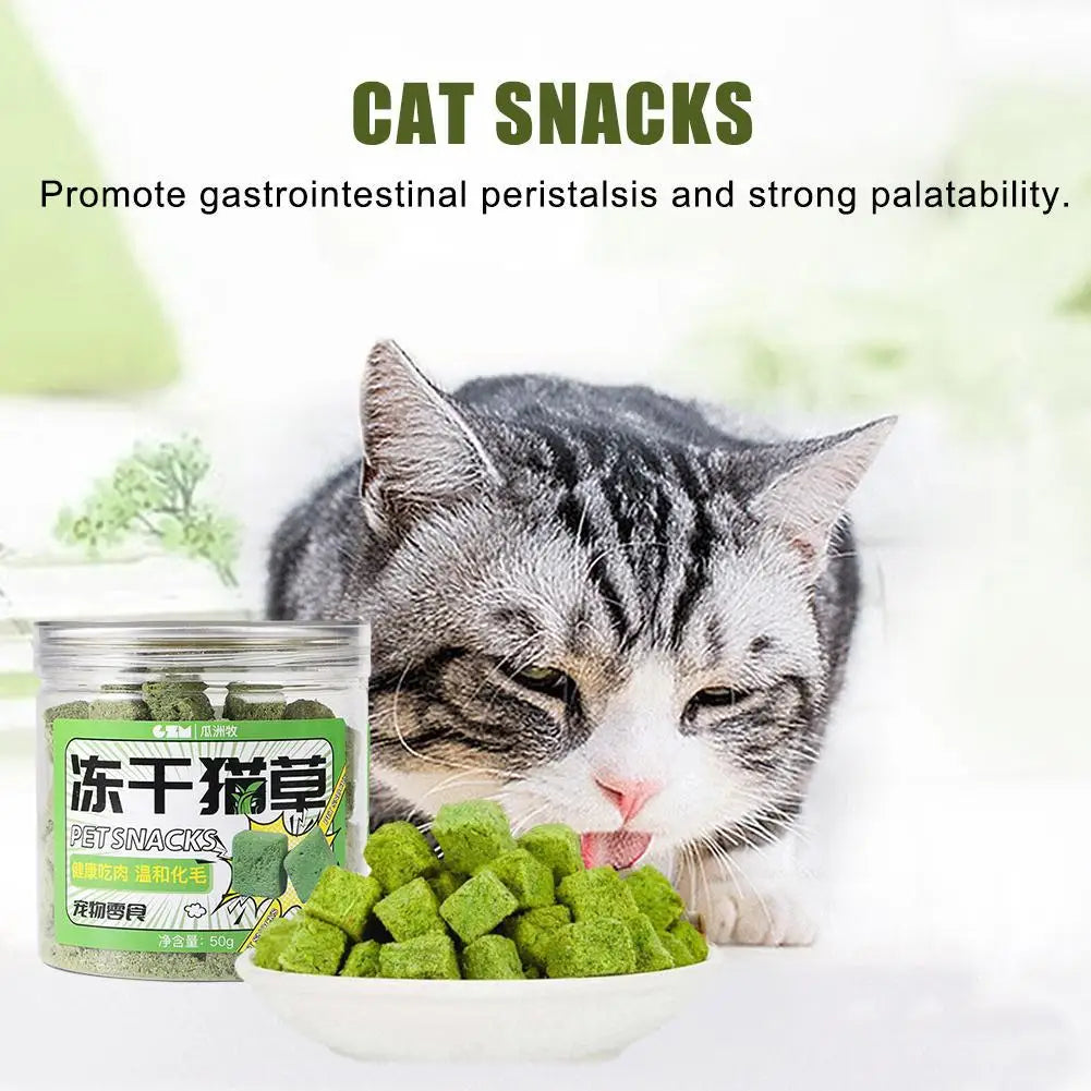 Freeze Dried Cat Grass Treats