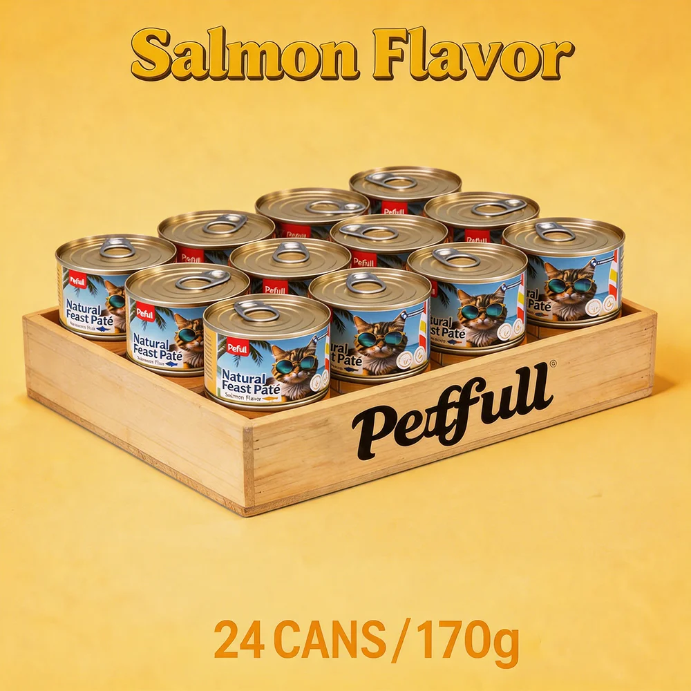 Tuna Beef Cat Food Cans
