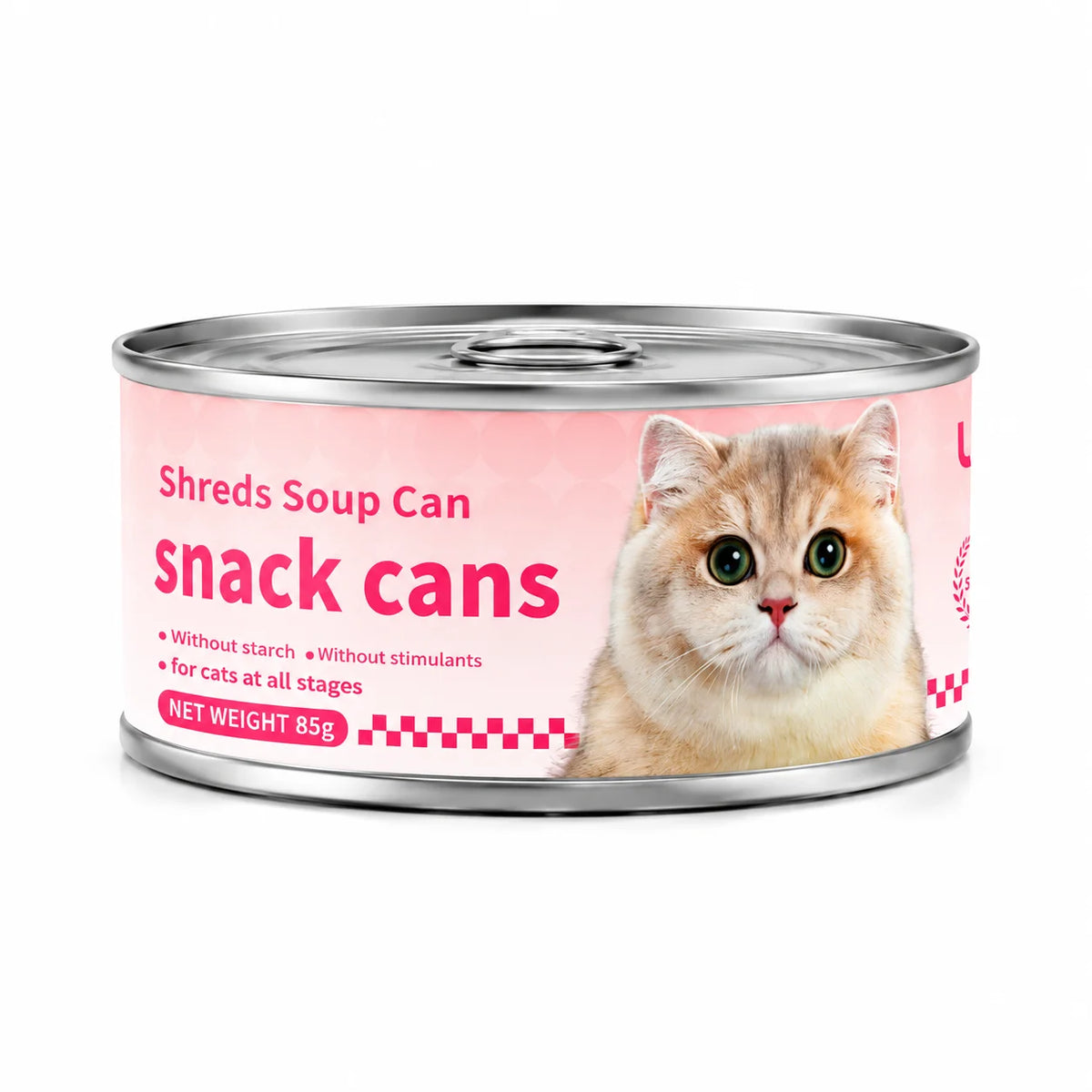 Wet Cat Food Soup Cans