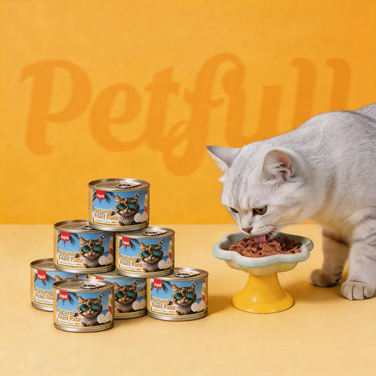 Tuna Beef Cat Food Cans