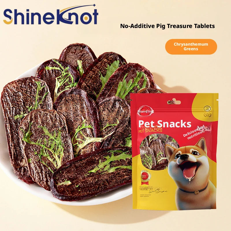 Dried Pig Treat Slices