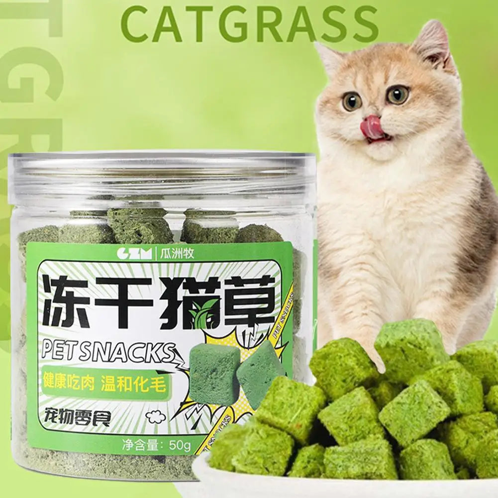 Freeze Dried Cat Grass Treats