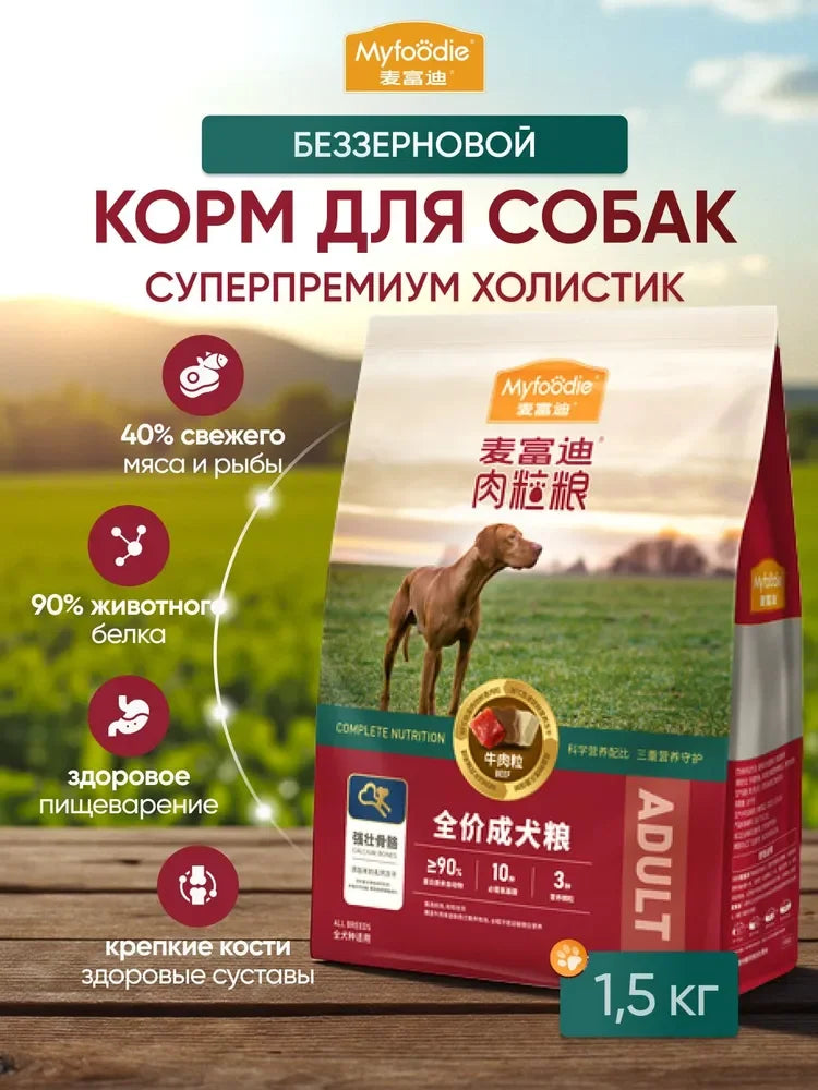 Holistic Beef Salmon Dog Food
